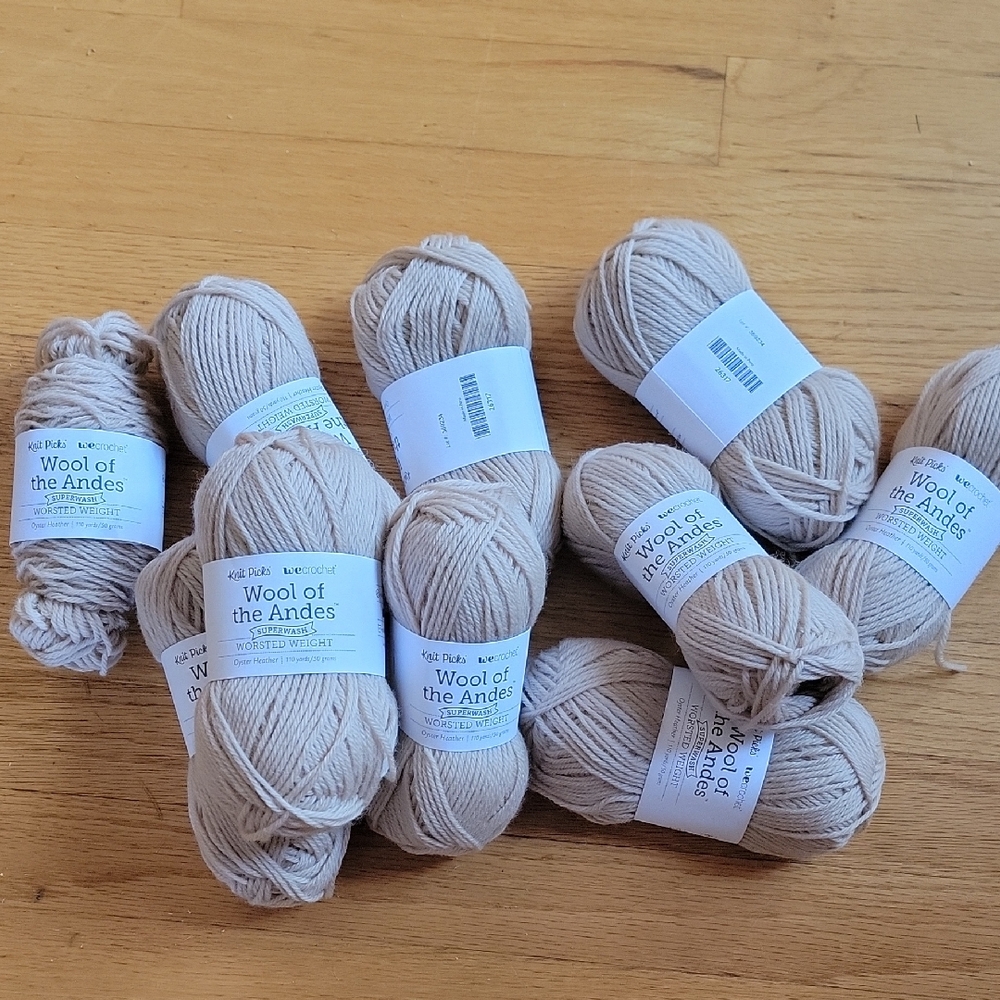 Yarn LOT Wool Of The Andes